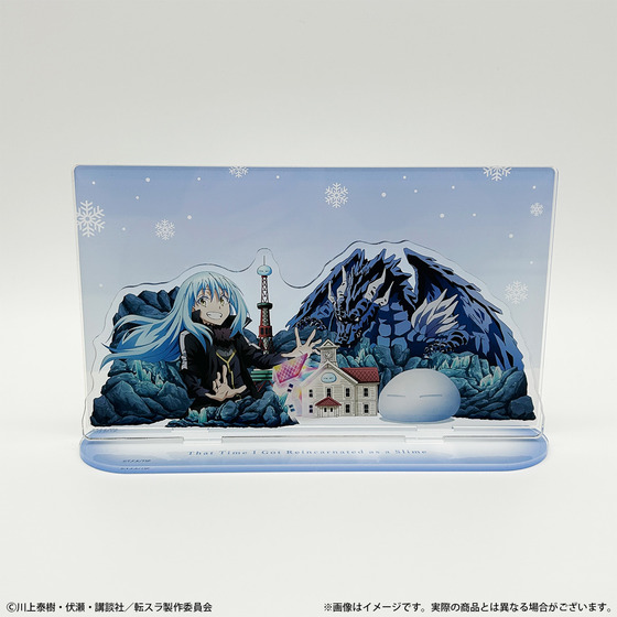 転生したらスライムだった件 アクリルジオラマ（大雪像イラスト）【受注販売・2025年6月中旬以降順次お届け】_画像3