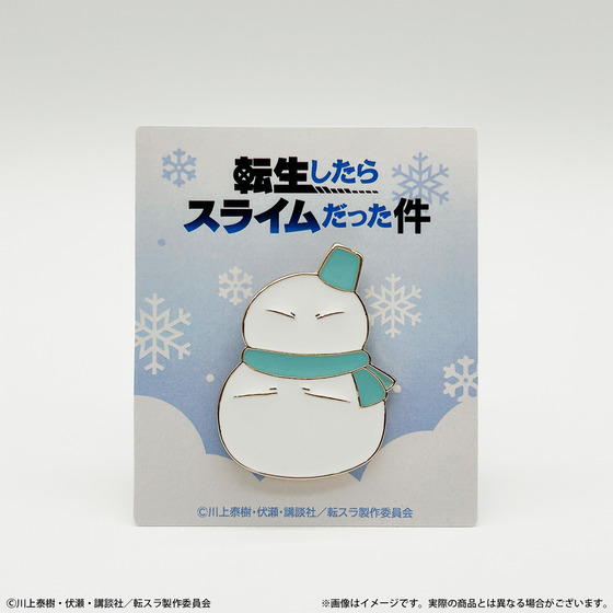 転生したらスライムだった件 ピンバッジ（雪だるまリムルさま）【受注販売・2025年6月中旬以降順次お届け】_画像2