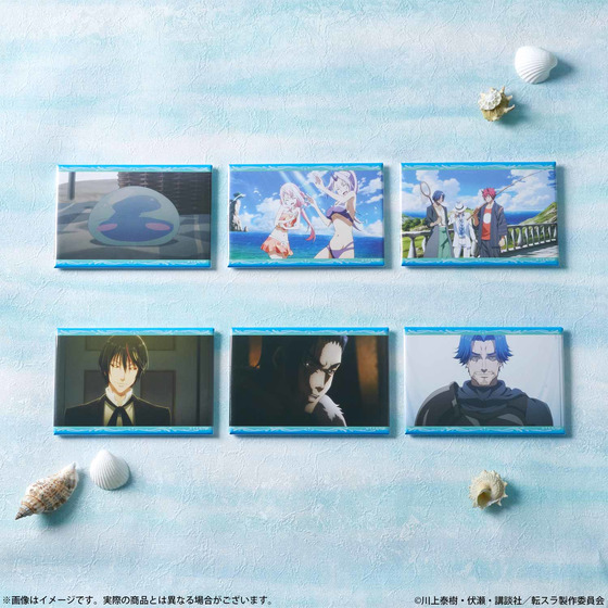 劇場版 転生したらスライムだった件 蒼海の涙編 ランダム缶マグネットver.B【全6種・ランダム・6個入り】_画像2