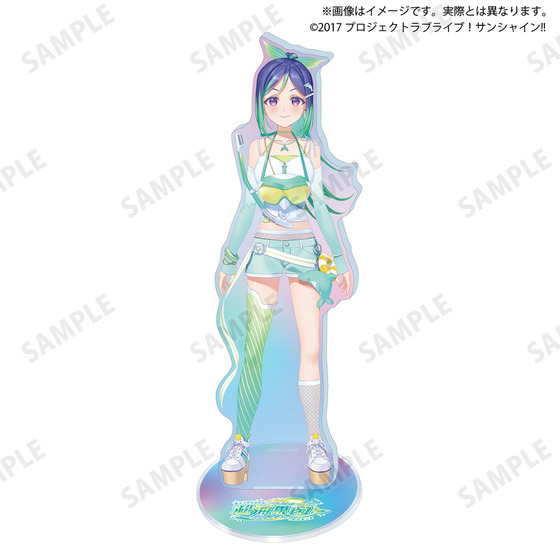 ラブライブ！サンシャイン!! 浦の星女学院購買部 BIGオーロラアクリルスタンド(全9種)_画像3