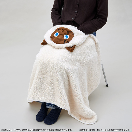 新テニスの王子様 カルピンとおうち時間 しりーず３　カルピン もこもこ5WAYブランケット_画像1