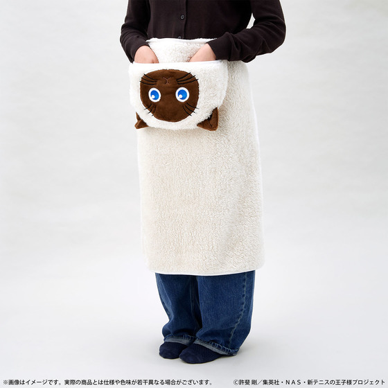 新テニスの王子様 カルピンとおうち時間 しりーず３　カルピン もこもこ5WAYブランケット_画像6