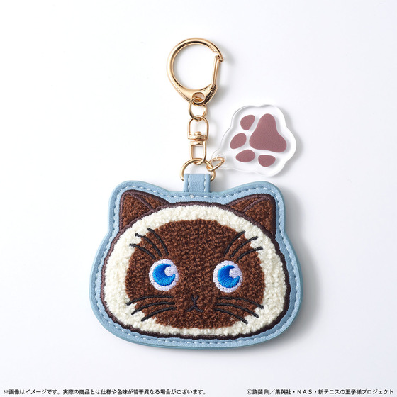 新テニスの王子様 カルピンとおうち時間 しりーず３　カルピン もこもこサガラ刺繍キーホルダー_画像2