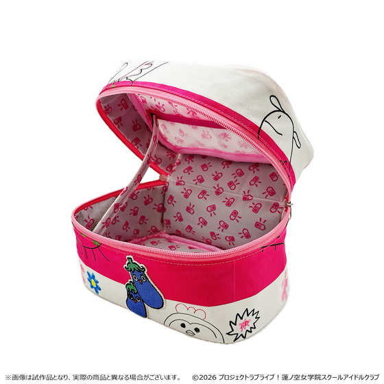 『映画 ラブライブ！蓮ノ空女学院スクールアイドルクラブ Bloom Garden Party』 蓮ノ空女学院購買部 瑠璃乃のダンボール風ポーチ（アクリルキーホルダー付き）_画像5