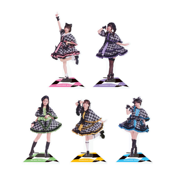 『前橋ウィッチーズ』活動2周年記念ライブ ～We are 前橋ウィッチーズ！！～ アクリルスタンド(全5種)