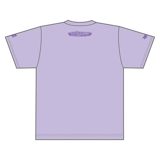『前橋ウィッチーズ』活動2周年記念ライブ ～We are 前橋ウィッチーズ！！～ フルグラフィックTシャツ 〈新里アズ〉(全2サイズ)_画像2