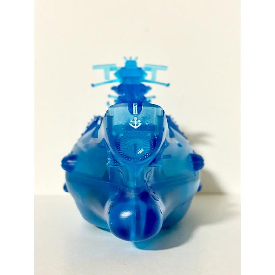 ヤマトよ永遠に REBEL3199 プルバック【宇宙戦艦ヤマト】仮想体風クリアブルー_画像3