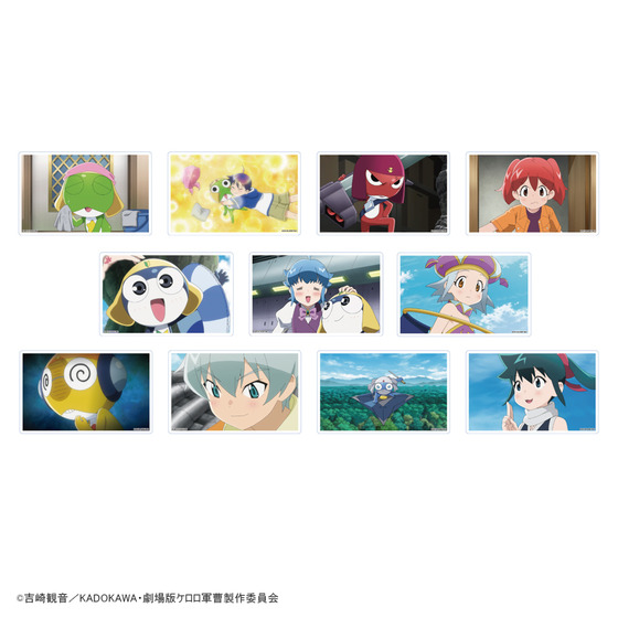 新劇場版☆ケロロ軍曹 復活して速攻地球滅亡の危機であります！ アクリルカードA（全11種/ランダム1枚入り） 【2026年8月中旬頃より順次発送予定】
