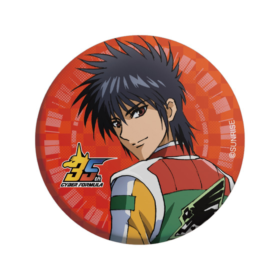 新世紀GPXサイバーフォーミュラ トレーディング缶バッジ【35周年アニバーサリービジュアル】(全種セット)_画像3