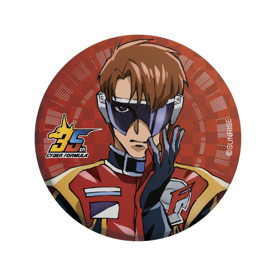新世紀GPXサイバーフォーミュラ トレーディング缶バッジ【35周年アニバーサリービジュアル】(全種セット)_画像5