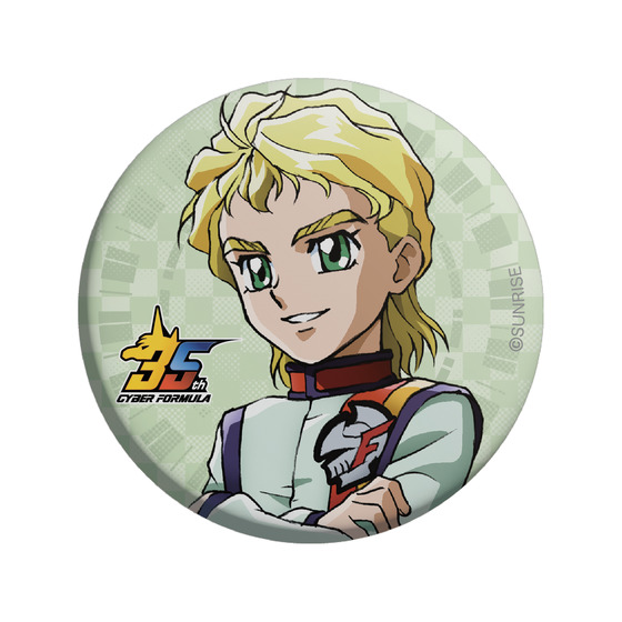 新世紀GPXサイバーフォーミュラ トレーディング缶バッジ【35周年アニバーサリービジュアル】(全種セット)_画像7