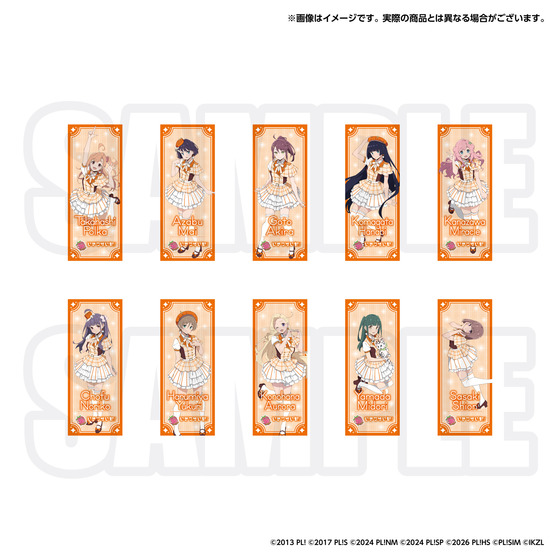 ラブライブ！シリーズ 15周年記念 フェイスタオル イキヅライブ！ LOVELIVE! BLUEBIRD(全10種)