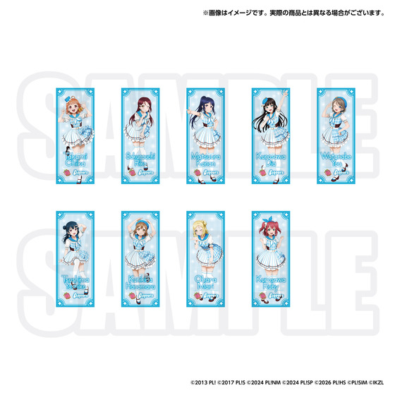 ラブライブ！シリーズ 15周年記念 フェイスタオル ラブライブ！サンシャイン!!(全9種)