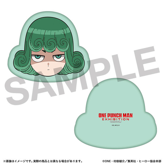 アニメ10周年記念「ワンパンマン展」 戦慄のタツマキ　ダイカットクッション…