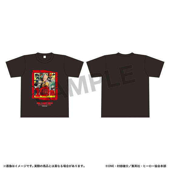 アニメ10周年記念「ワンパンマン展」 展覧会キービジュアルTシャツ 【2026年10月中旬頃から順次お届け予定】