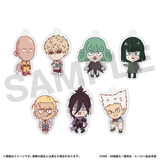 アニメ10周年記念「ワンパンマン展」 アクリルキーホルダー（全7種） 【2026年10月中旬頃から順次お届け予定】