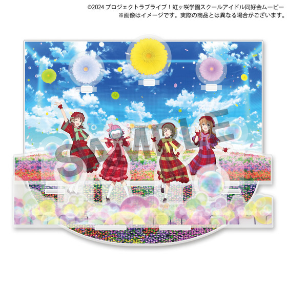 ラブライブ！虹ヶ咲学園スクールアイドル同好会 虹ヶ咲学園購買部 ミニステージアクリルジオラマ　ENJOY IT!