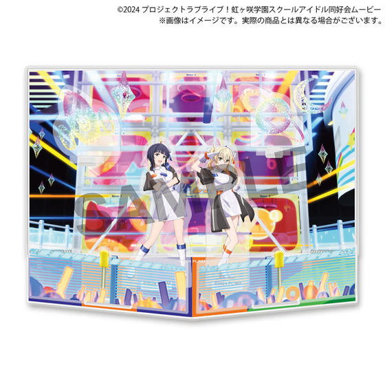 ラブライブ！虹ヶ咲学園スクールアイドル同好会 虹ヶ咲学園購買部 ミニステージアクリルジオラマ　Eternal Light