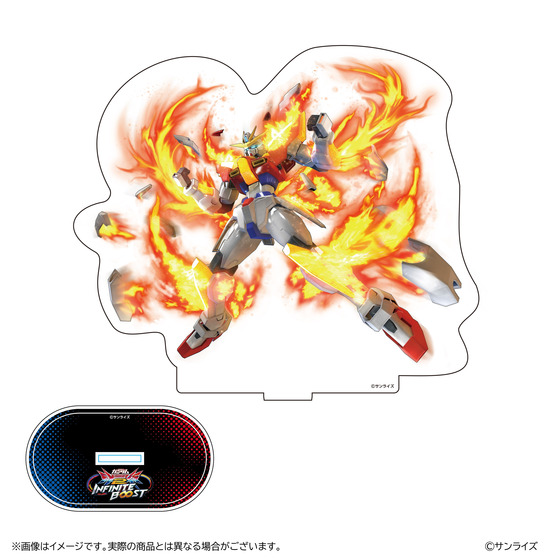 GGGP2026 機体ポーズド画像アクリルスタンド【トライバーニングガンダム】_画像1