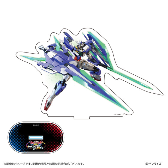 GGGP2026 機体ポーズド画像アクリルスタンド【ダブルオークアンタフルセイバ…