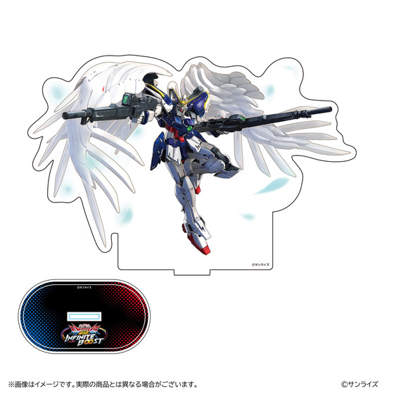 GGGP2026 機体ポーズド画像アクリルスタンド【ウイングガンダムゼロ(EW版)】_画像1