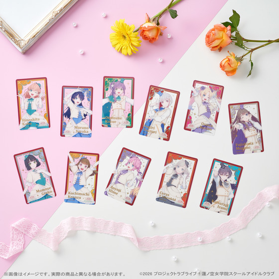 『映画 ラブライブ！蓮ノ空女学院スクールアイドルクラブ Bloom Garden Party』 トレーディング箔押しクリアカード（全11種・ランダム1枚入り）_画像2