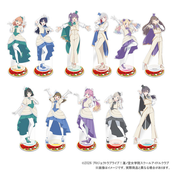 『映画 ラブライブ！蓮ノ空女学院スクールアイドルクラブ Bloom Garden Party』 アクリルスタンド（全11種）_画像1