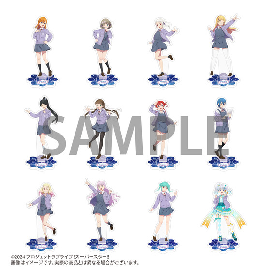 JAXA×ラブライブ！スーパースター!!コラボグッズ アクリルスタンド（全12種）