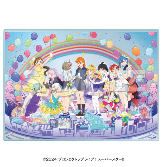 TVアニメ『ラブライブ！スーパースター!!』5th Anniversary POP UP SHOP 5th Anniversary KV メタリックアートボード 【2026年11月下旬頃お届け予定】