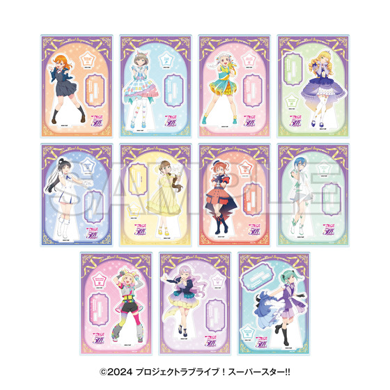 TVアニメ『ラブライブ！スーパースター!!』5th Anniversary POP UP SHOP アクリルスタンド（全11種） 【2026年11月下旬頃お届け予定】