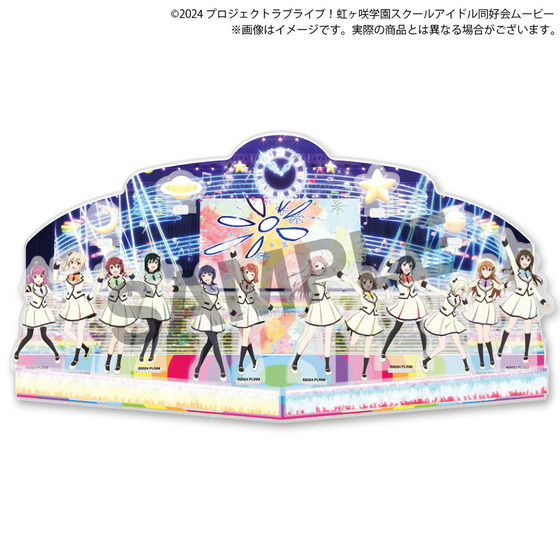 ラブライブ！虹ヶ咲学園スクールアイドル同好会 虹ヶ咲学園購買部 ミニステージアクリルジオラマ　Future Parade