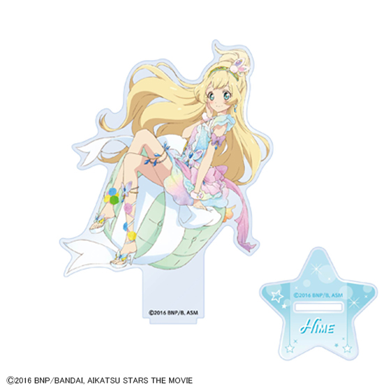 劇場版アイカツスターズ！ アクリルスタンド　白鳥ひめ