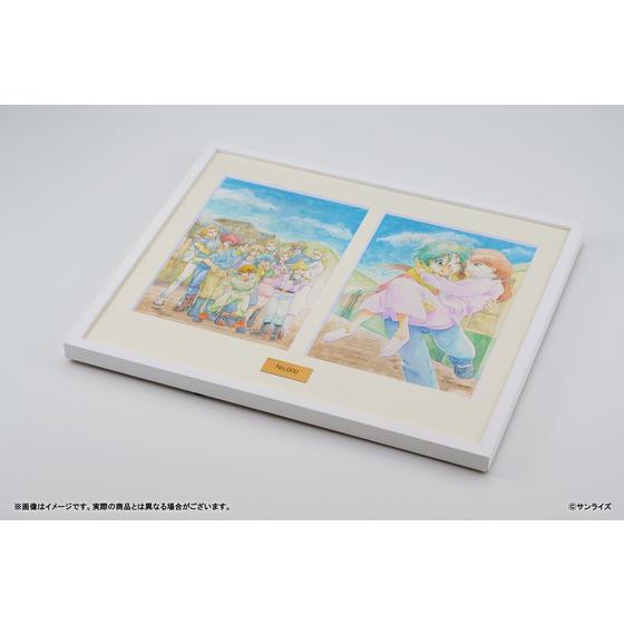 原色アートの記憶をまとったパームレストのクロニクル 機動新世紀ガンダムX』 30周年記念複製原画 【西村誠芳描き下ろし