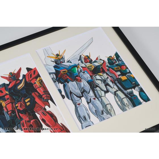 ★コレクター品放出 機動戦士ガンダム 原画 原稿 コピー 大量 まとめ 27枚 機動新世紀ガンダムX』 30周年記念複製原画 【大河原邦男描き下ろし