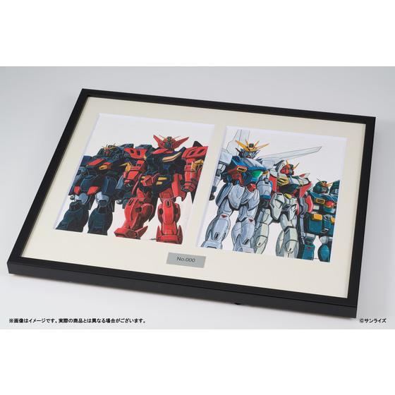 機動新世紀ガンダムX』 30周年記念複製原画 【大河原邦男描き下ろし