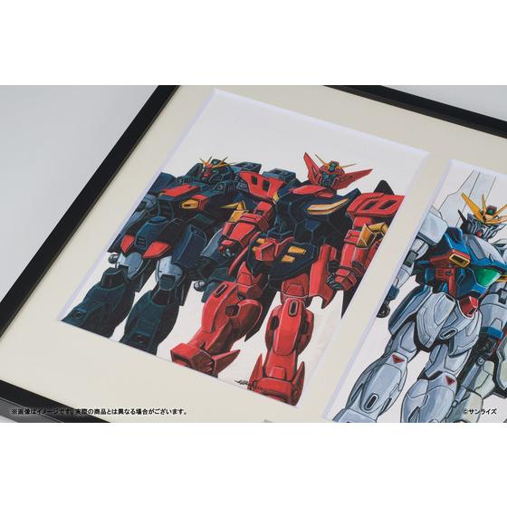 機動新世紀ガンダムX』 30周年記念複製原画 【大河原邦男描き下ろし