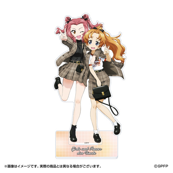 ガールズ＆パンツァー 最終章 ビッグアクリルスタンド　【ローズヒップ＆オ…