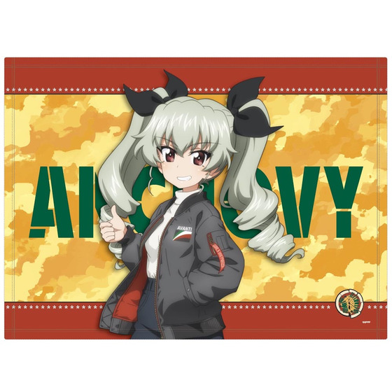 ガールズ＆パンツァー　MA-1スタイル　ブランケット　アンチョビ 【オンライ…