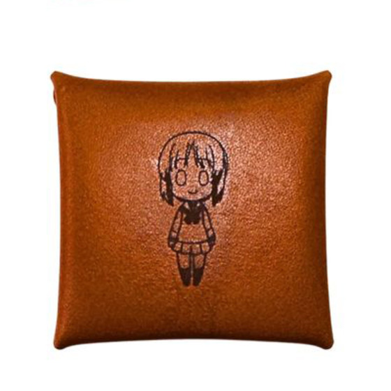 ガールズ＆パンツァーもっとらぶらぶ作戦です！　レザーコインケース　西住…