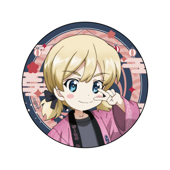 ガールズ&パンツァー最終章　カンバッジセット　ダージリン 幼少期 ver. 【…