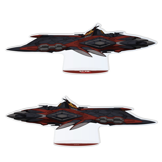 ヤマトよ永遠に REBEL3199 アクリルスタンド【グロデーズ級殲滅型戦艦グロデーズ(1/1000サイズ)】 【2026年11月6日発売】