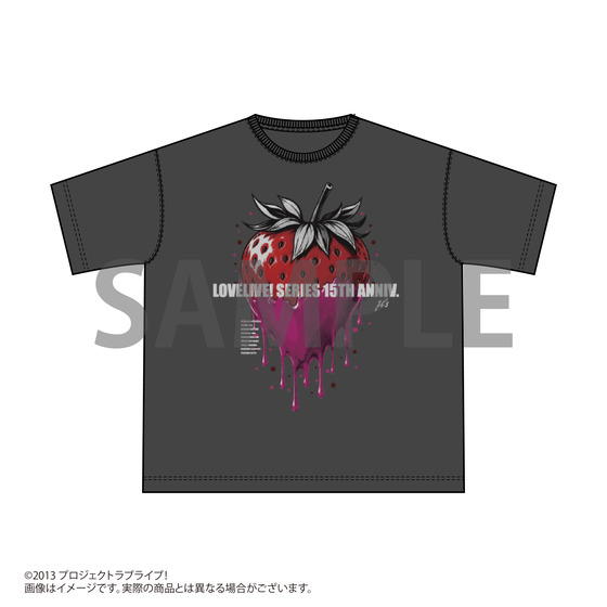 ラブライブ！シリーズ 15周年記念 ヴィンテージ風Tシャツ（全7種）