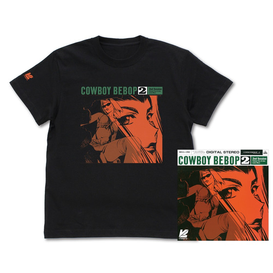 VIDESTA COWBOY BEBOP 2巻 LD パッケージ Tシャツ
