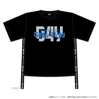 アイドリッシュセブン VISIBLIVE TOUR “Good 4 You” サイドロゴテープ　ビッグシルエットTシャツ　BLACK (L) 【2023年8月上旬頃より順次お届け予定】