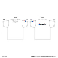 サンライズワールド ロゴTシャツ（ワンサイズ） 【2023年12月下旬お届け予定】