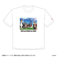 【事前通販】 ガールズ＆パンツァー 最終章 Tシャツ【おもてなし作戦です！】 ホワイト＜全4サイズ＞