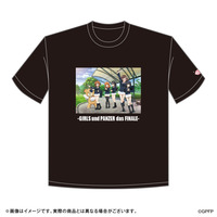 【事前通販】 ガールズ＆パンツァー 最終章 Tシャツ【ガルパンステージ】 ブラック＜全4サイズ＞