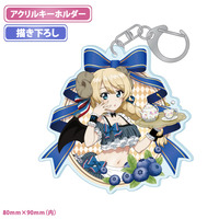 ガールズ＆パンツァー 最終章 描き下ろし アクリルキーホルダー【ダージリン】小悪魔ウエイトレス 【オンラインミニミニホビーショー／2025年4月発送】