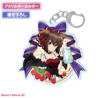 ガールズ＆パンツァー 最終章 描き下ろし アクリルキーホルダー【西住まほ】小悪魔ウエイトレス 【オンラインミニミニホビーショー／2025年4月発送】
