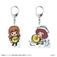 ガールズ＆パンツァー 最終章 アクリルキーホルダー2種セット 【武部沙織&ラム】 【オンラインミニミニホビーショー／2025年4月発送】